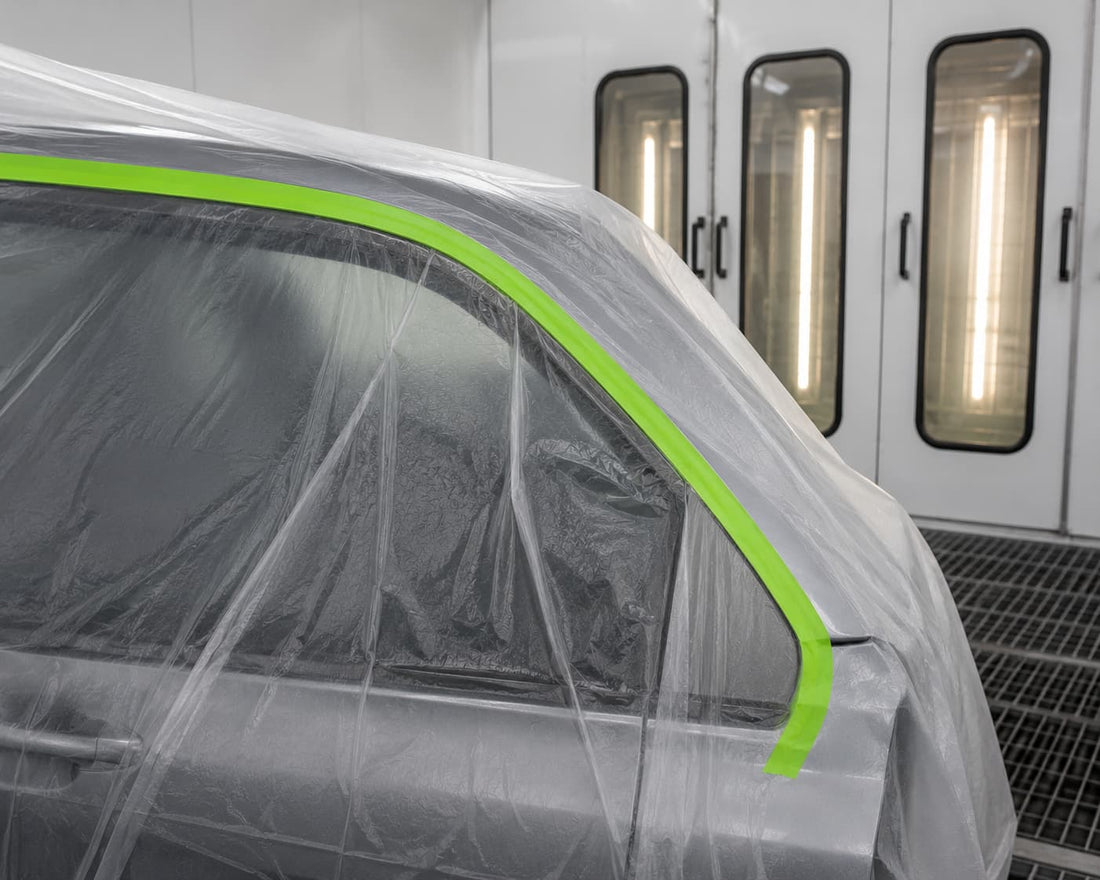 High Temperature Masking Tape for Paint Booth Bake Cycles