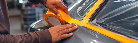 Automotive Masking Tape Guide for Auto Body Painting and Refinishing