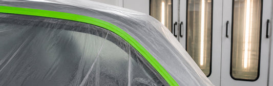 High Temperature Masking Tape for Paint Booth Bake Cycles