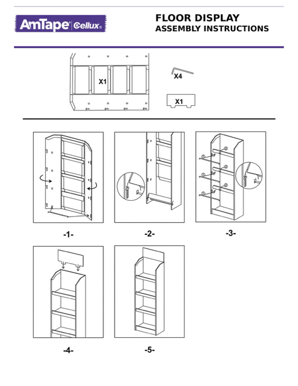 Floor Display Setup Guide (Large Pack)