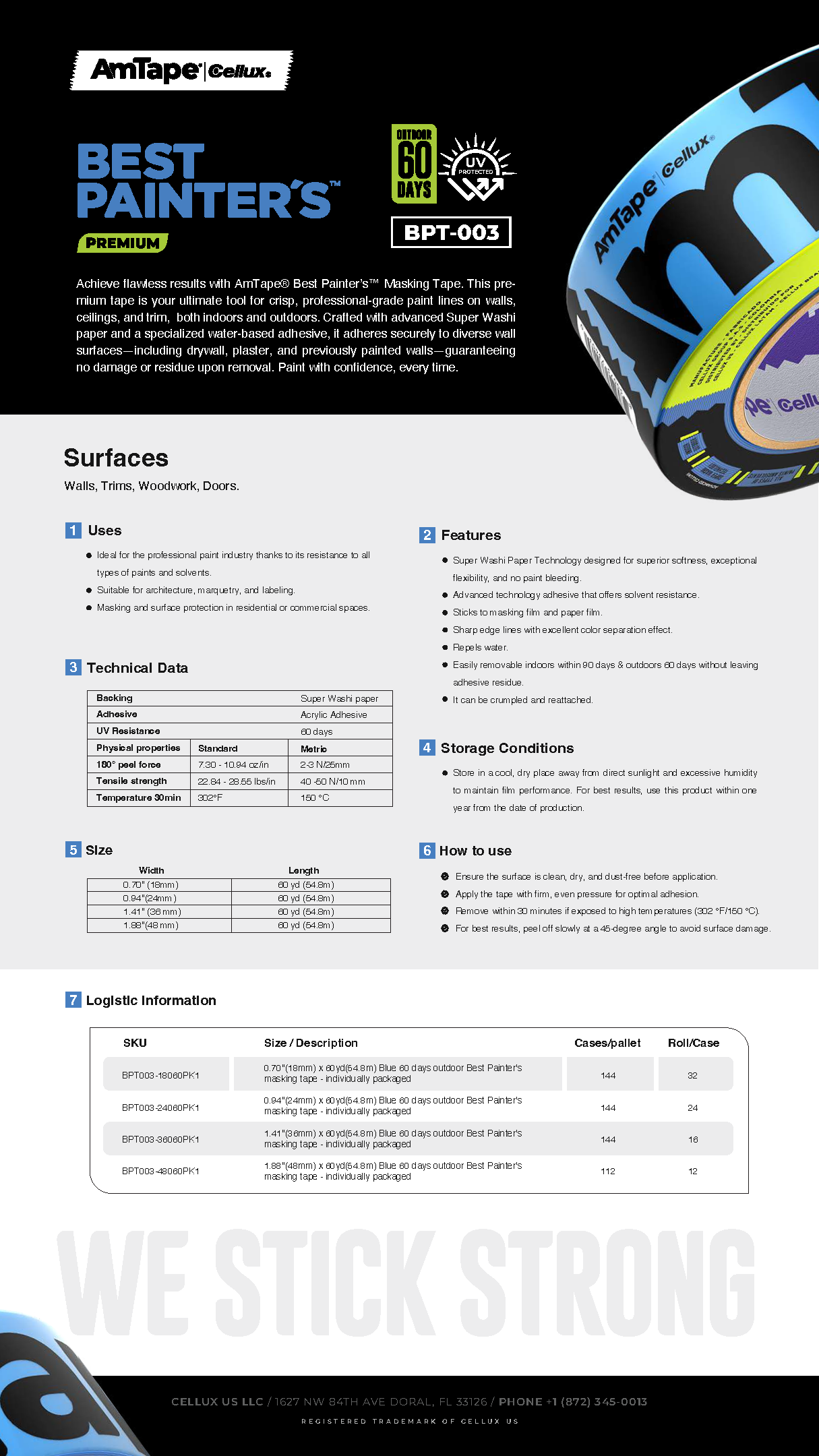 AmTape® Best Painter's™  Masking Tape