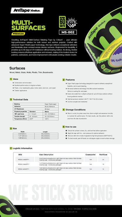 AmTape® Multi-Surfaces Masking Tape