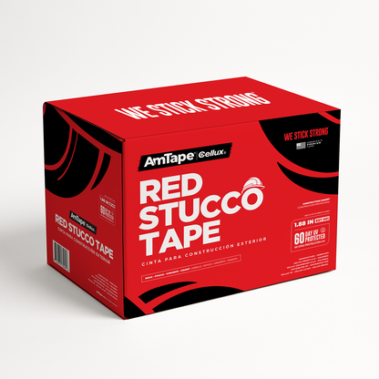 Red Stucco Tape