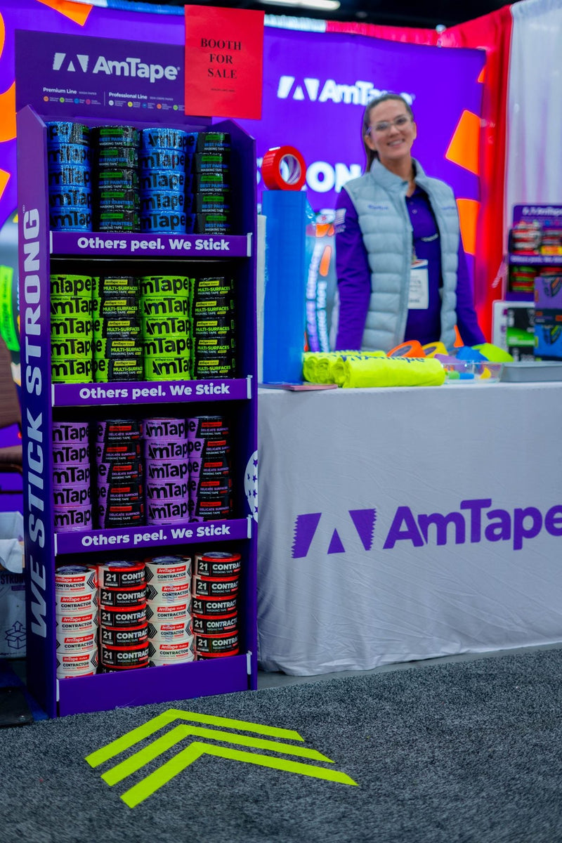 Visitors testing AmTape